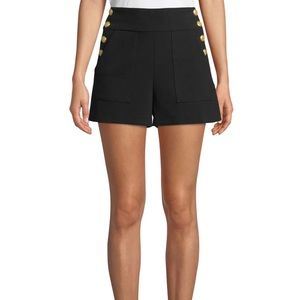 Alice and Olivia high waisted side button short